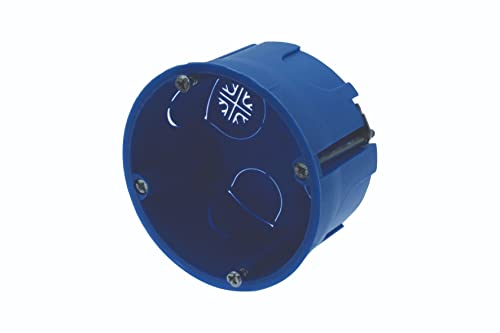 Scatola Per Cartongesso, Cassetta Da Incasso, Scatola 502 503 504 506 507 (2 Moduli Rotondo Fg10252)