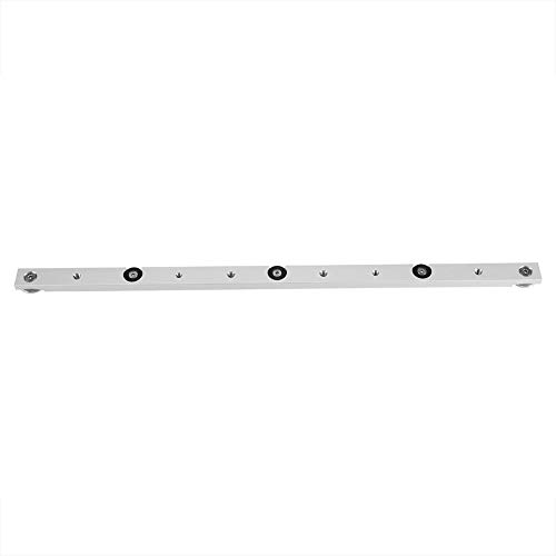 Lega Alluminio Mitra Bar Rail Miter Guage Bar Slider Tabella Sega Con Aste In Legno Strumento Lavoro 450Mm/17.71Inch