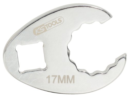Ks Tools 913.3917 3/8" Chiave A Forchetta Ad Innesto,Poligonale,Chrome 17Mm