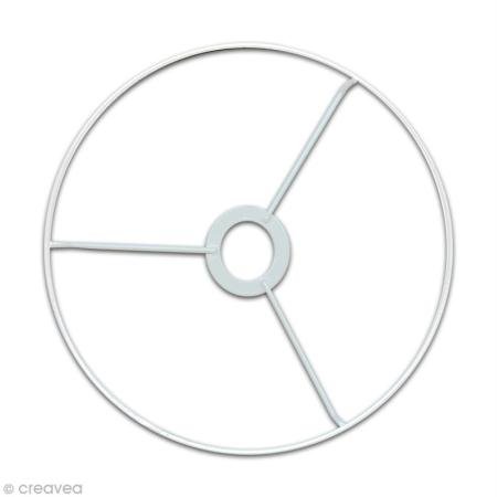 Armatura Paralume Cerchio Con Anello Ø 15 Cm - Semi Creativi