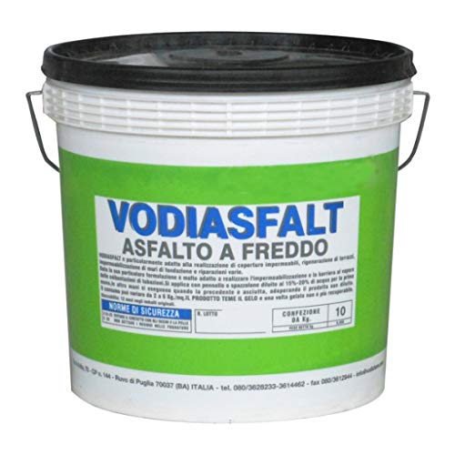 Asfalto A Freddo Asfalto A Freddo Vodiasfalt Kg.10 Pz 1