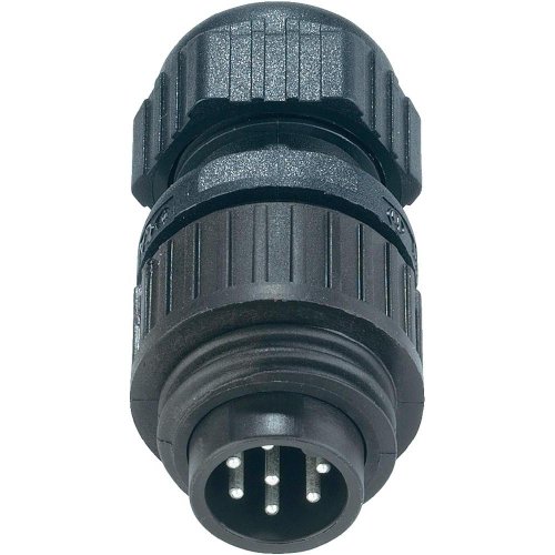 Terminale Cilindrico Maschio Serie (Connettore Rotondo): Ca Hirschmann Ca 6 Ls 934 126-100-1 Maschio, Diritto Nbr Totale Di Poli: 6 + Pe 1 Pc(S)