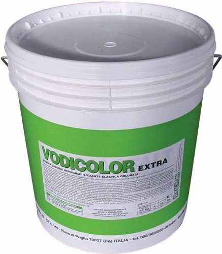 Guaina Liquida Impermeabilizzante Vodicolor Extra Colore Grigio 20 Kg