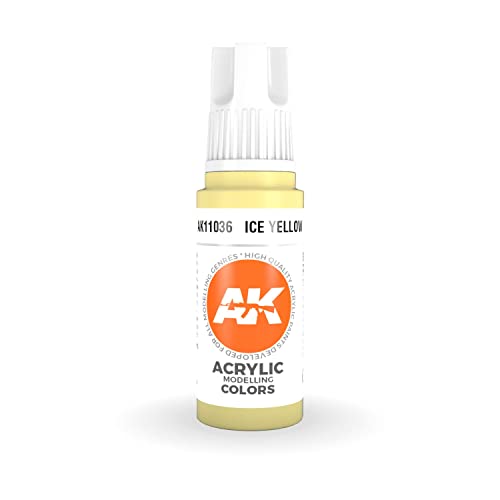 Ak Interactive 3Rd Gen Acrylic Ice Yellow 17Ml