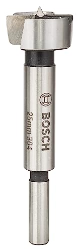 Bosch Home And Garden 2609255287 - Punta In Metallo Duro Per Fori Di Cerniere Da 90 Cm, 25 Mm Diametro