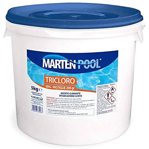 Tricloro In Pastiglie A Lento Dissolvimento Kg. 5 - Pastiglie Da 200 Grammi