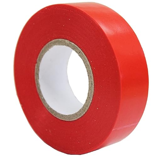 Bg Electrical Nastro Isolante, 20 Metri, Rosso