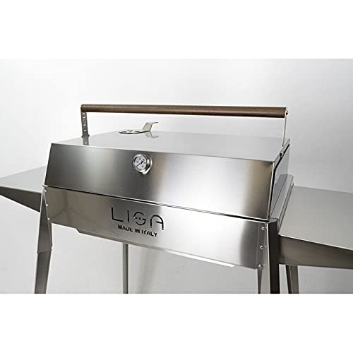 Lisa Forno Coperchio Per Barbecue A Carbone Etna E Etna Maxi In Acciaio Luxury