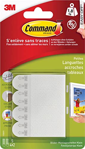 Command 57583 17202 Strisce Appendiquadri Misura S-Bianche, Out_Of_Print