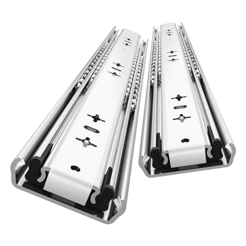 Aolisheng Guide Per Cassetti Pesanti Estrazione Totale, Senza Serratura, Carico Massimo 120Kg, 300 350 400 450 500 550 600 650 700 750 800 850 900 950