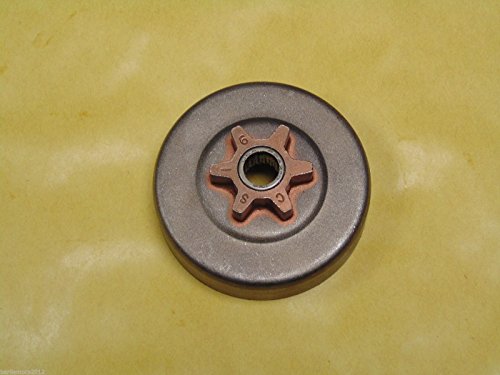 Campana Frizione/Pignone Catena Motosega Mcculloch Mac 7-38/7-40/740 / 7-42/742 / 8-42/842 / 8-38/838 / Mc 3516 / Cs 330/360 / 370/400 / 400 T / 420 T