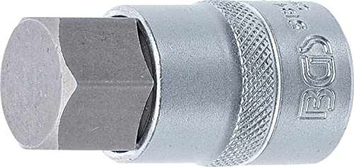 Bgs Inserto Bit 12,5 (1/2), Interno Esagonale, 22 X 55 Mm, 1 Pezzo, 5184 H22