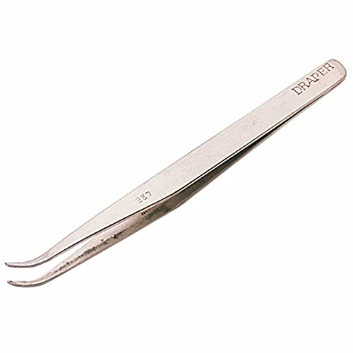 Draper 19672 - Pinzetta 120 Mm, Curva