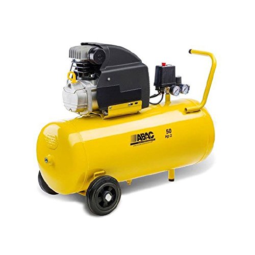 Abac 9721314, Compressore Aria 50 L, Montecarlo B20 Baseline, Giallo