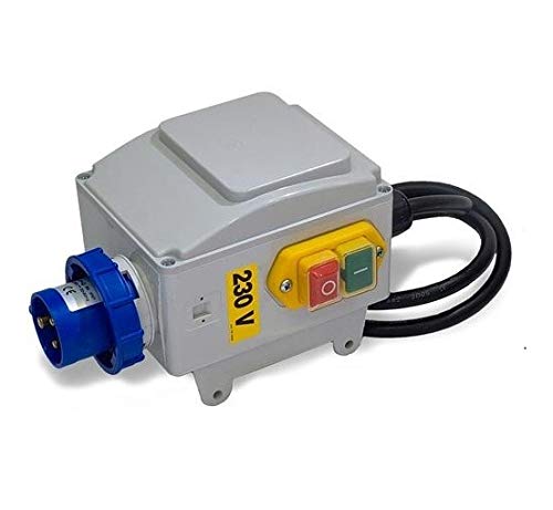 Salvamotore Con Condensatore Ip67 Per Betoniera Imer, Modello 2140-180/250 Lt - 1 Hp