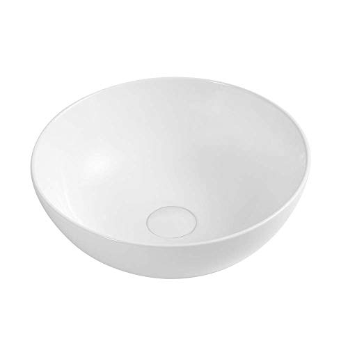 Lavabo Di Appoggio Slim Ceramica Linpha Mod 02 Dm 330 Lavandino Bianco H 140