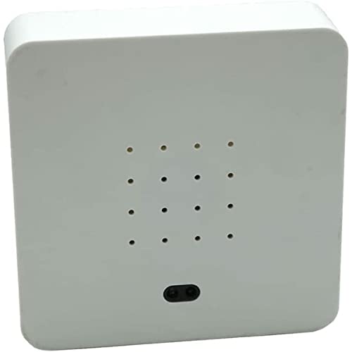 Soundbox, Bianco, Con Canto Degli Uccelli, 12 Cm, Altoparlante Con Sensore Di Movimento, Decorazione, Con Cinguettio, Con Sensore Di 2 Metri, Per Rela