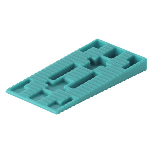 Wolfcraft Cunei Distanziatori In Plastica I 6930000 I 40 Cunei In Plastica, Ideali Per Creare Giunti Di Dilatazione