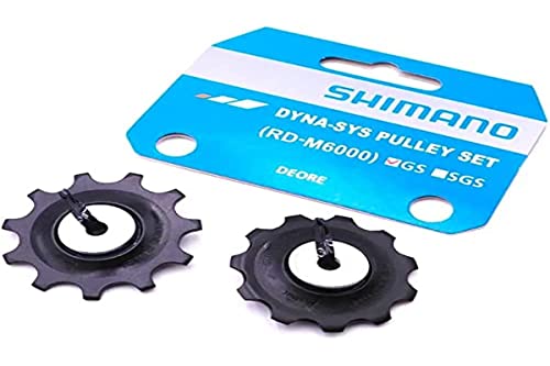 Shimano 4524667869535, Pulegge Cambio Rd-M6000 Gs Deore 10 Ve Kit Unisex-Adult, Multi-Coloured (Multi-Coloured), One Size