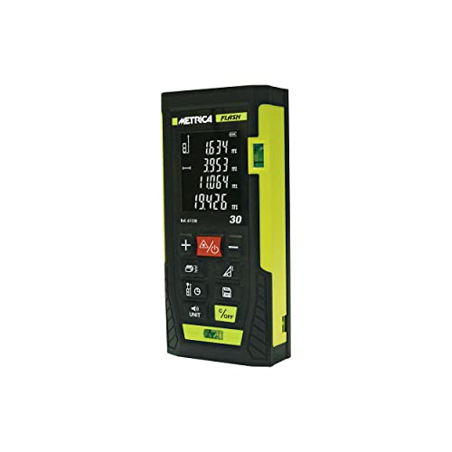 Misuratore Laser Elettronico 60 Mt Metrica Flash 61155