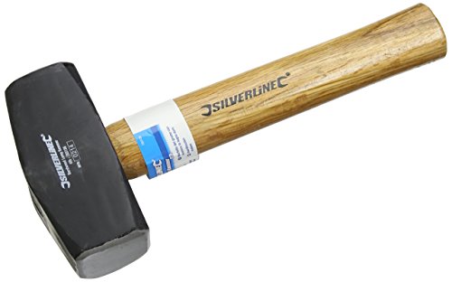 Silverline, Mazzetta Con Manico Corto In Legno Duro 1,8Kg - 783136