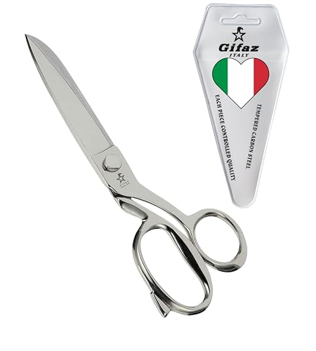 Gifaz Forbici Da Sarta Professionali E Di Precisione Tagliatutto In Acciaio Al Carbonio Nichelate Resistenti Ed Affilate Per Taglio E Sartoria - Ultra