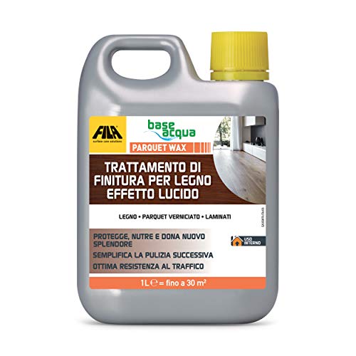 Fila Surface Care Solutions, Parquet Wax, Cera Parquet E Pavimenti In Legno, Effetto Lucidante Per Parquet, Adatta Come Cera Per Parquet Rovinato E Ce