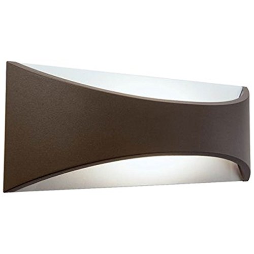 Applique Led 'Moon' Struttura In Pressofusione Di Alluminio Riflettente. Diffusore In Termoplastico Satinato. Equipaggiata Con 1 Led Cob. Temperatura