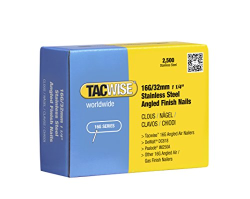 Tacwise 1065 16G Chiodi In Acciaio Inossidabili Da 32 Mm