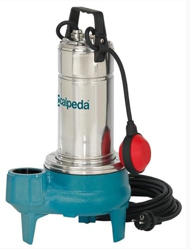 Calpeda - Pompa Sommergibile Gqsm Per Acqua, Carico Gqs50-15 M, 1,5 Kw, 2 Hp, 230 V, 50 Hz