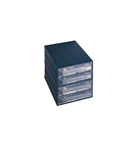 Terry 4037020 Tipo 19/2 Cassettiere, Vision, 4 Pezzi, Verde