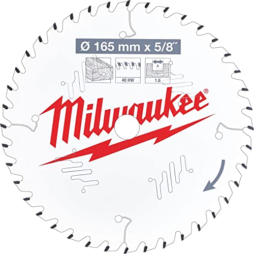 Lama Circolare Milwaukee 40 Denti 1,6X165Mm 4932471312