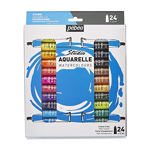 Pebeo - Watercolour Studio - Set Di Colori Ad Acquerello Di Alta Qualità Per Artisti Professionisti E Dilettanti