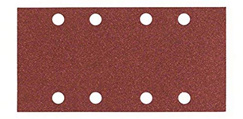 Bosch 2 608 605 305 Carta Abrasiva Forata, Grana 100