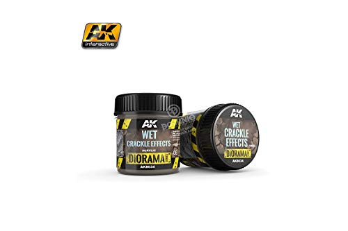 Ak Interactive : Effetto Terra Umida Creapata (Crackle) - 100Ml (Acrilico)