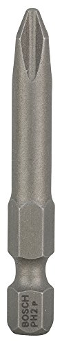 Bosch Professional Ph2 - Punta Per Cacciavite, 49 Mm, 3 Pezzi