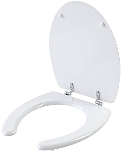 Feridras Comfort Copriwater Universale Per Disabili, Legno, Bianco, 6X39X47 Cm