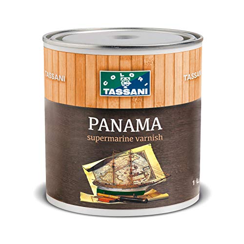 Tassani Panama Supermarine Vernice Flatting Lucida Per Barche, Yacth, Legno 0,75