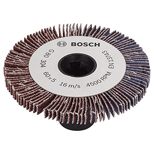 Bosch Home And Garden Accessorio Per Rullo Abrasivo Mola Prr 250 Es, Grana 80