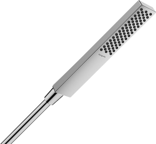 Hansgrohe Pulsify E - Doccetta Per Doccia A Risparmio Idrico (Ecosmart), Doccino Con 1 Getto (Powderrain), Soffione Doccia Quadrato Con Funzione Antic