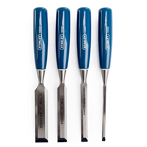 Stanley 0-16-129 Scalpello Serie 5002, Set Di 4 Pezzi