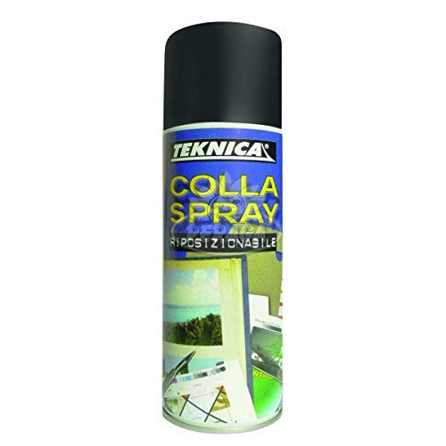 Colla Spray Riposizionabile In 24H 400 Ml Teknica