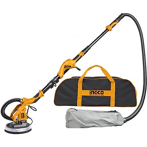 Carteggiatrice Levigatrice A Secco Muro Muri Soffitto Giraffa 1050W Con Borsa