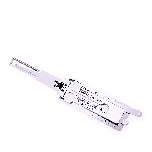 Tpm Go Hu66 V3 2-In-1 Pick,Lettore Chiave Auto,Lock Pick Decoder Per Auto