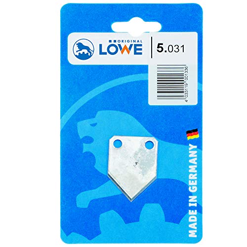Original Löwe Lama Di Ricambio 5.031, Lama Triangolare – 1 Lama Affilata Per Forbici Industriali Originali Löwe, 5.504, Per Tagli Precisi Ad Angolo Re