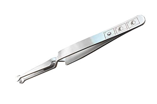 Remos Pinze Per Zecche Pinzette Per Zecche In Acciaio Inox A Forma Di Cucchiaio Con Manico A Croce Per Animali