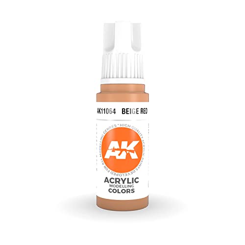 Ak Interactive 3Rd Gen Acrylic Beige Red 17Ml