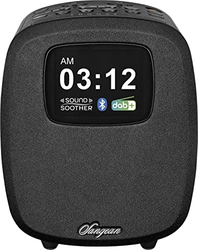 Sangean Dcr-83 - Radio Da Tavolo Dab+, Fm Aux, Bluetooth, Dab+, Fm, Funzione Di Ricarica Usb, Funzione Sveglia, A500459, Colore: Nero