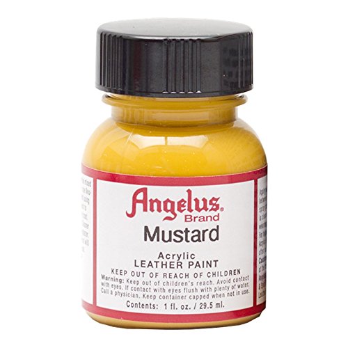 Angelus Leather Paint 1 Oz Mustard