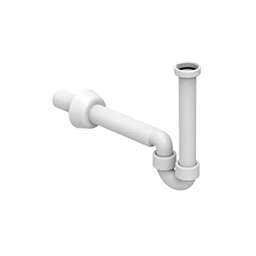 Geberit 151.101.11.1 Sifone Per Bidet In Pp, Bianco, 11/4 X 40 Mm